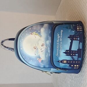 Loungefly Disney Peter Pan Second Star Glow-in-the-Dark Mini Backpack